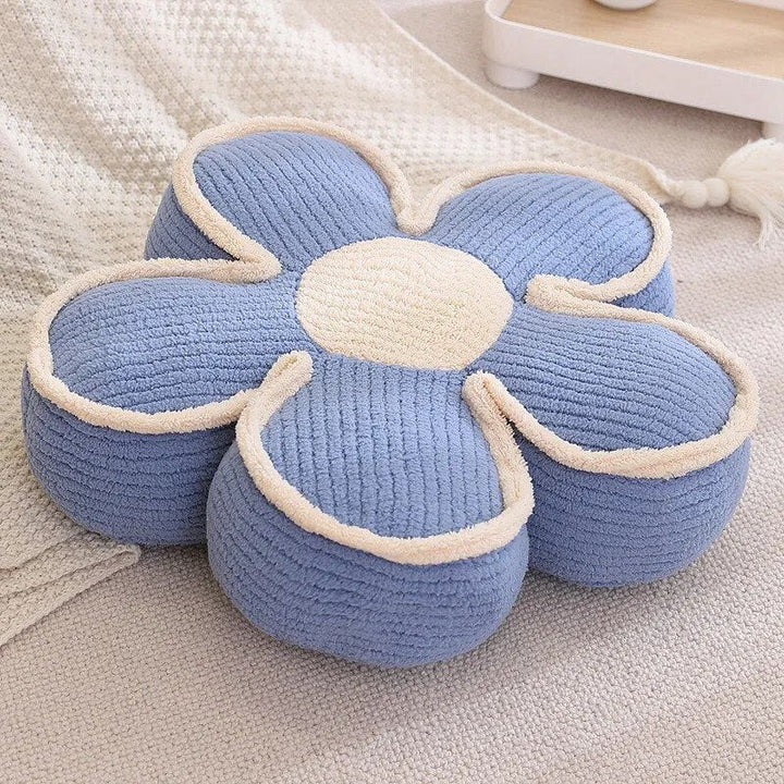 Pastel Plush Flower Cushion | Stornfield
