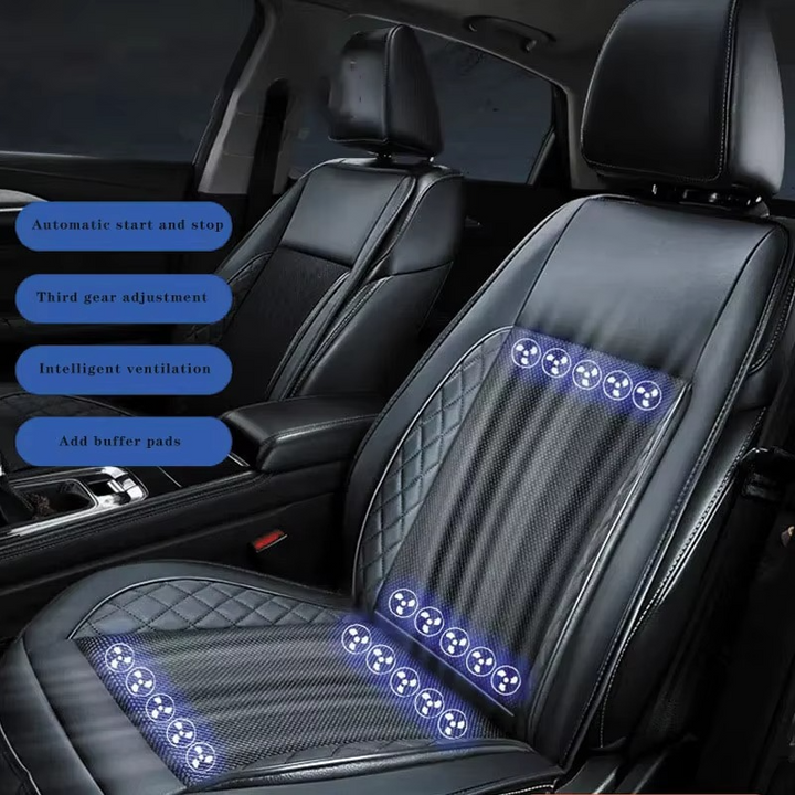 Universal Car Seat Ventilation Cushion – Breathable Cooling Seat Cover for Summer Comfort | Stornfield