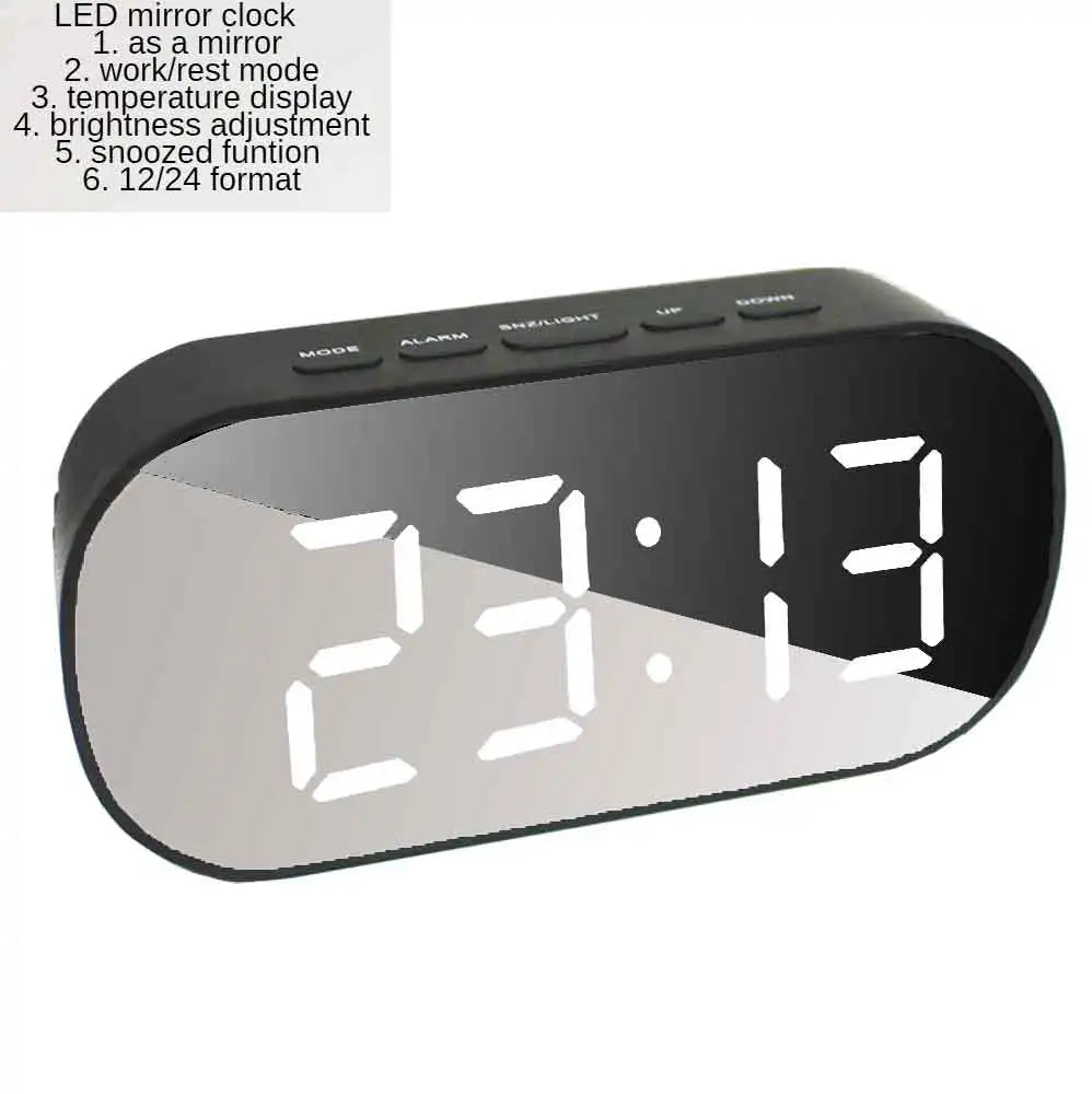 Stornfield | Curved Screen Digital Alarm Clock