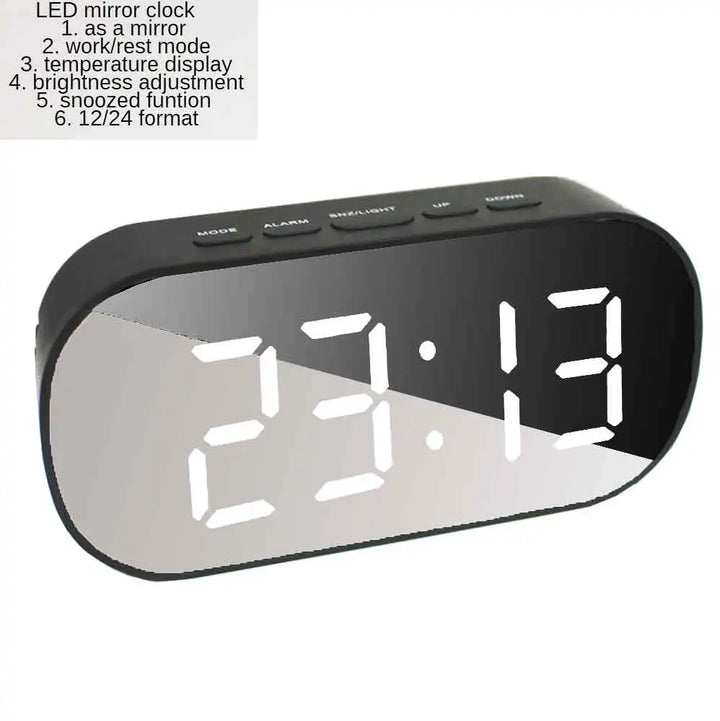 Stornfield | Curved Screen Digital Alarm Clock
