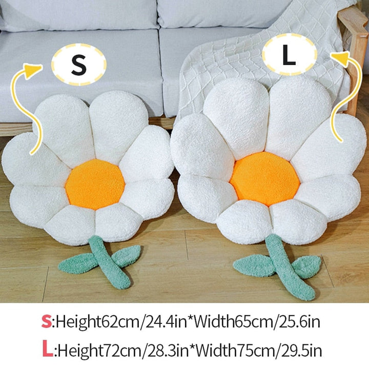 Golden Stornfieldossom Sunflower Soft Seat Cushion | Stornfield
