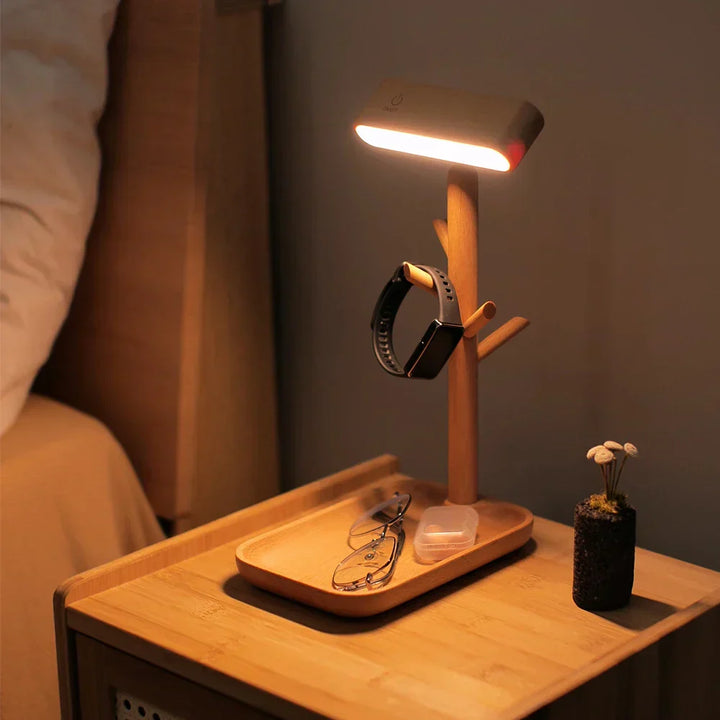 Stornfield | Elegant Dimmable Table Lamp with Storage