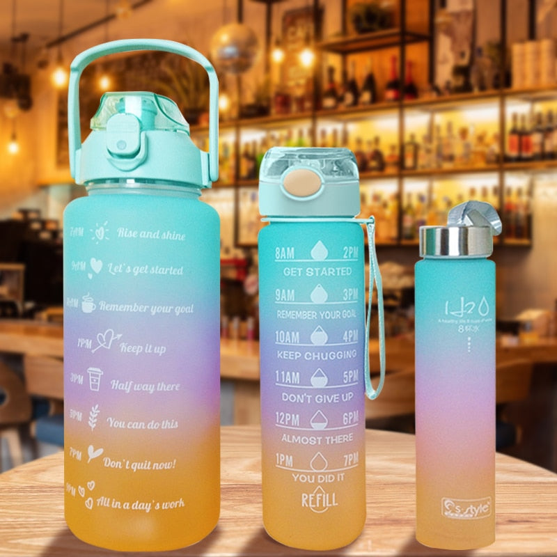 All Day Hydrate Time Marker Water Bottle | Stornfield