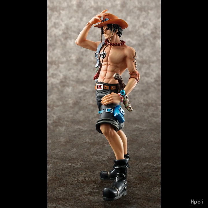 Stornfield | Figure One Piece DX10th Anniversary Fire Fist Escal D Ace Luffy Brother Toy Japan Anime Collection Figures PVC Model Toy