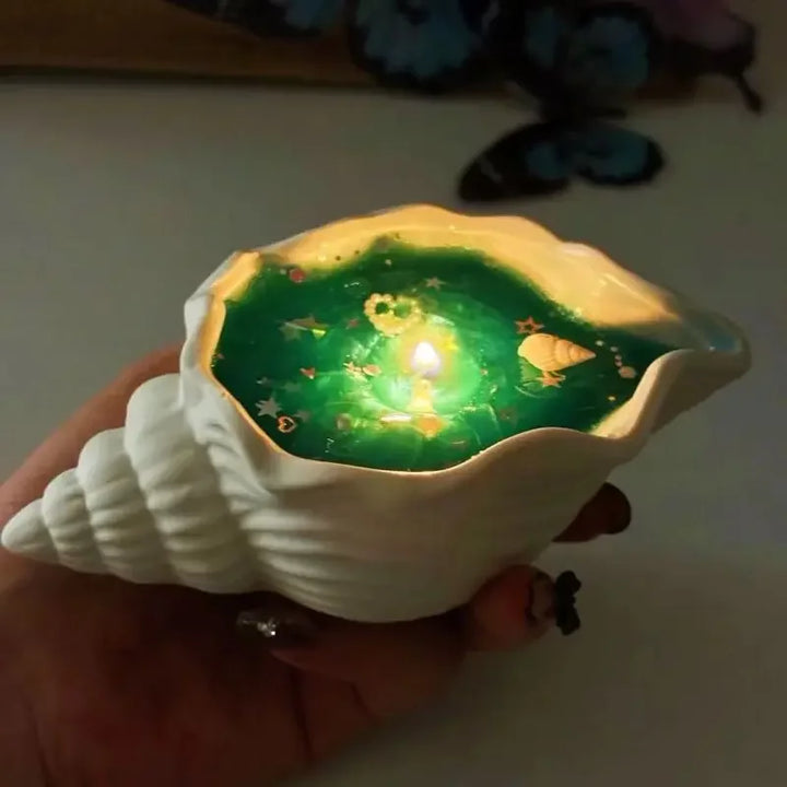 Handmade Sea Shell Starfish Aromatherapy Candle | Stornfield