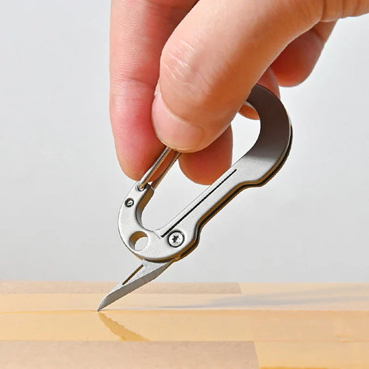 Titanium Alloy EDC Multi-Tool Keychain Knife | Stornfield