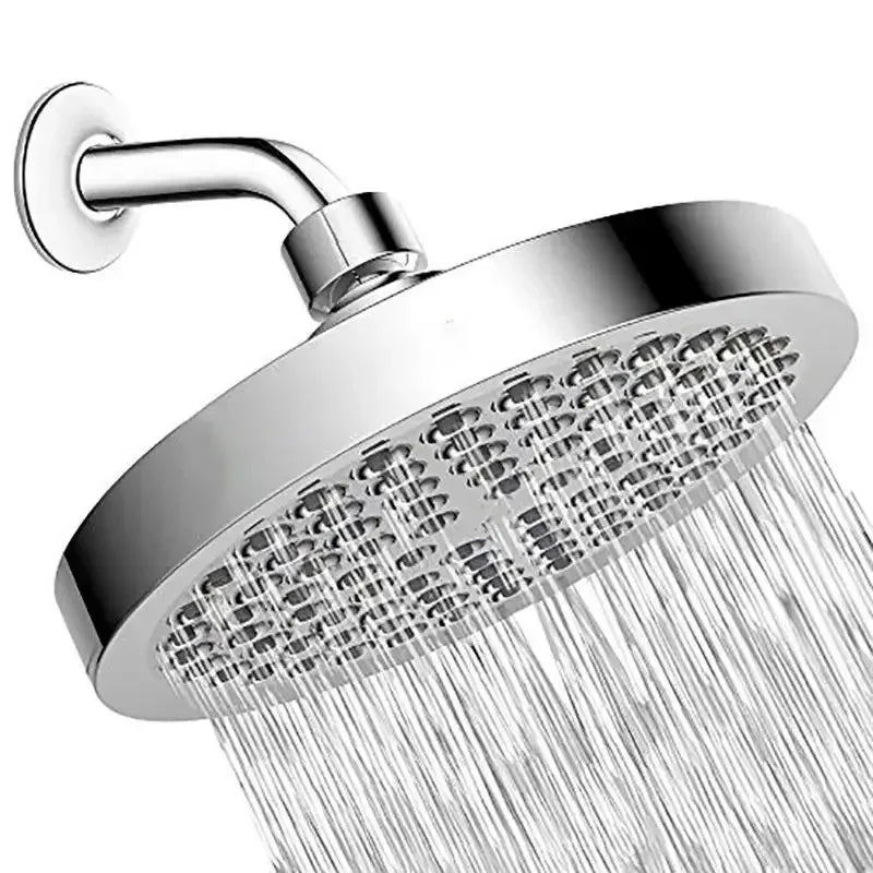 High-Pressure Rain Shower Head with Arm | Round Model – Wall Mount Stornfield
