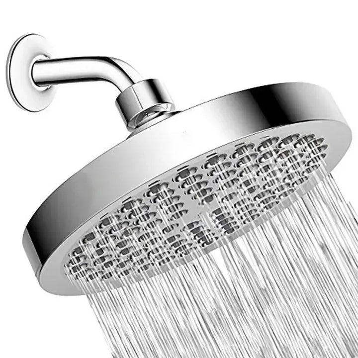 High-Pressure Rain Shower Head with Arm | Round Model – Wall Mount Stornfield