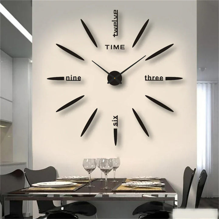 Stornfield | New large unique style acrylic wall clock