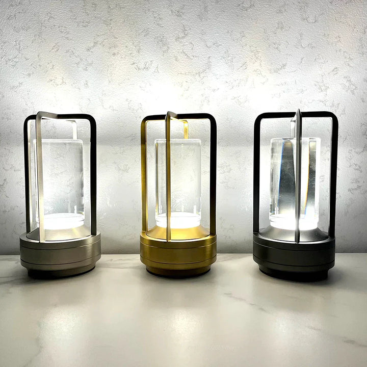 Stornfield | LuxuryGlow Cordless Rechargeable Table Lamp - Stylish Cordless Lamp for Any Ambiance