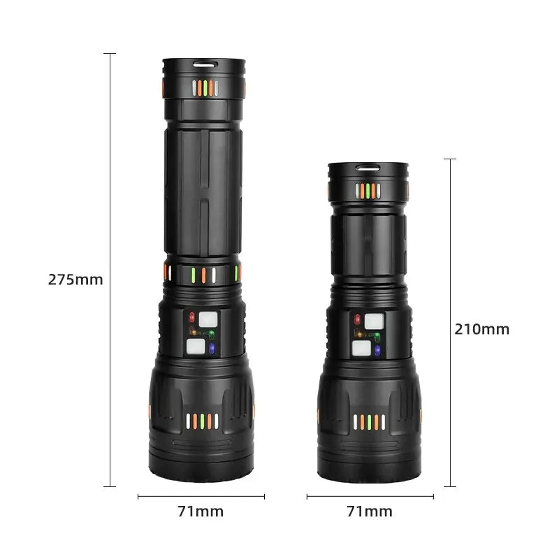 Long-Range Extreme Power Tactical Adventure Flashlight | Stornfield