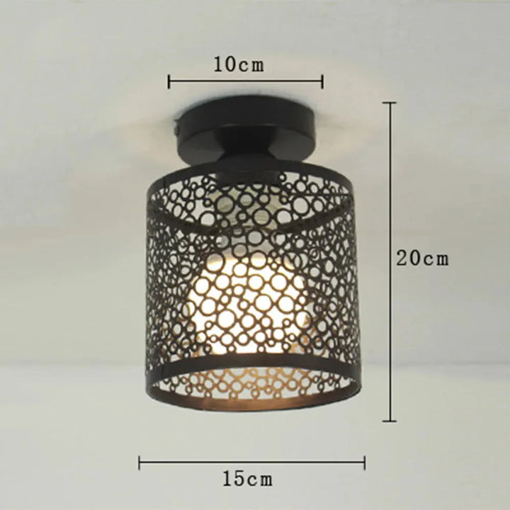Stornfield Vintage Style Industrial Open Frame Loft Lamp
