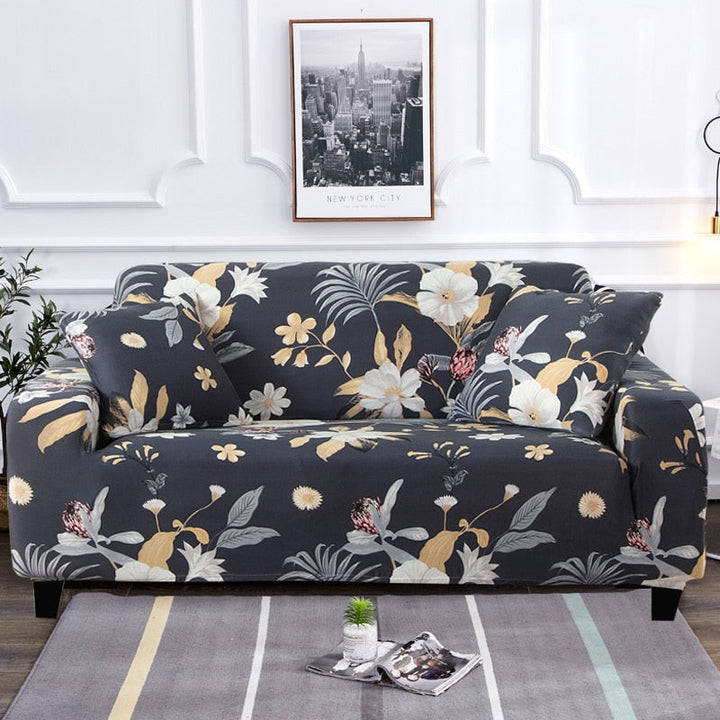 Modern Non-slip Colorful Elastic Sofa Cover | Stornfield