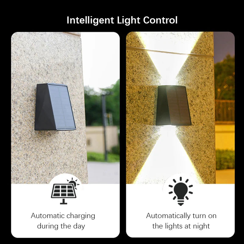 Solar LED Wall Light Stornfield