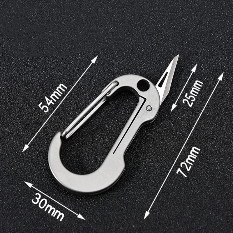Titanium Alloy EDC Multi-Tool Keychain Knife | Stornfield
