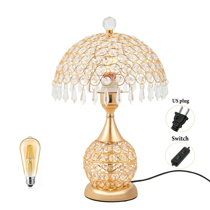 Stornfield | Modern Luxury Crystal Decorative Night Lamp