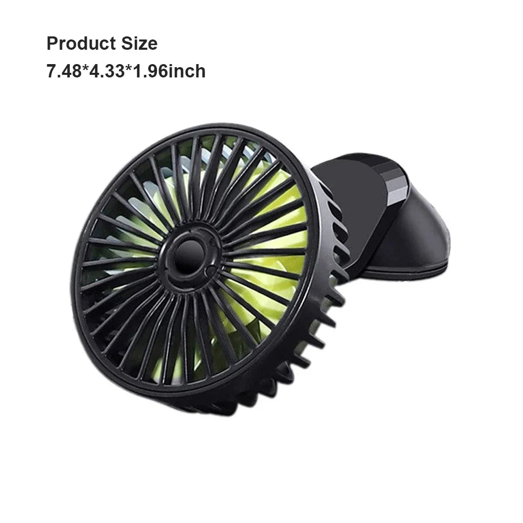 Portable DC 12V-24V Car AC Air Fan Cooler Car Bladeless Air Conditioner Summer Car Vehicle Truck Cooling Air Fan | Stornfield