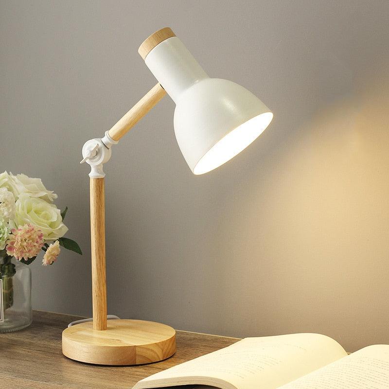 Stornfield | Nordic Wooden Desk Lamp