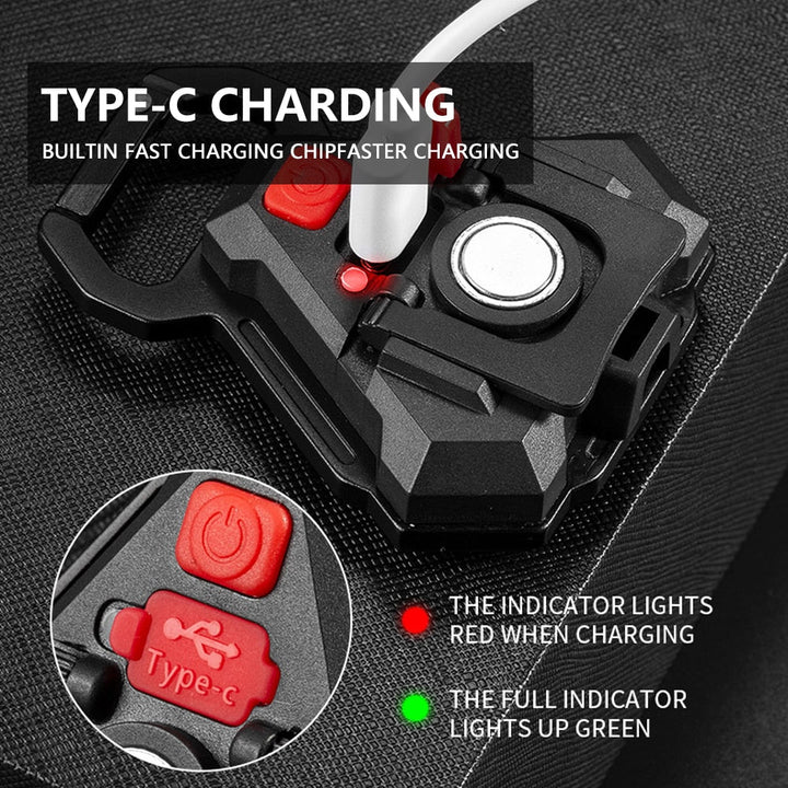 Mini LED Flashlight USB Bottle Opener Keychain | Stornfield