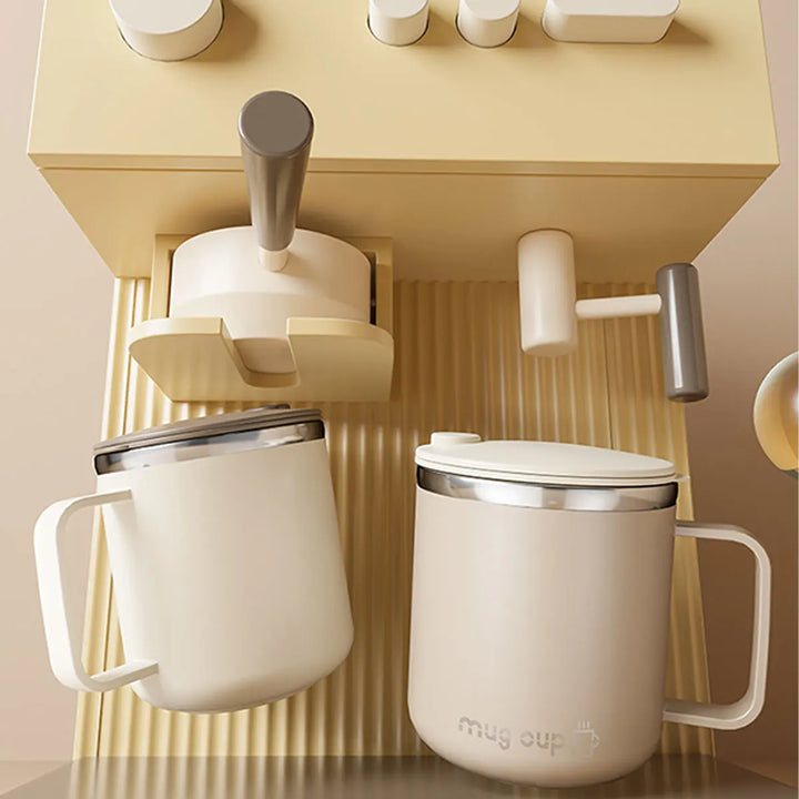 Insulated stainless steel coffee cup with lid | Stornfield
