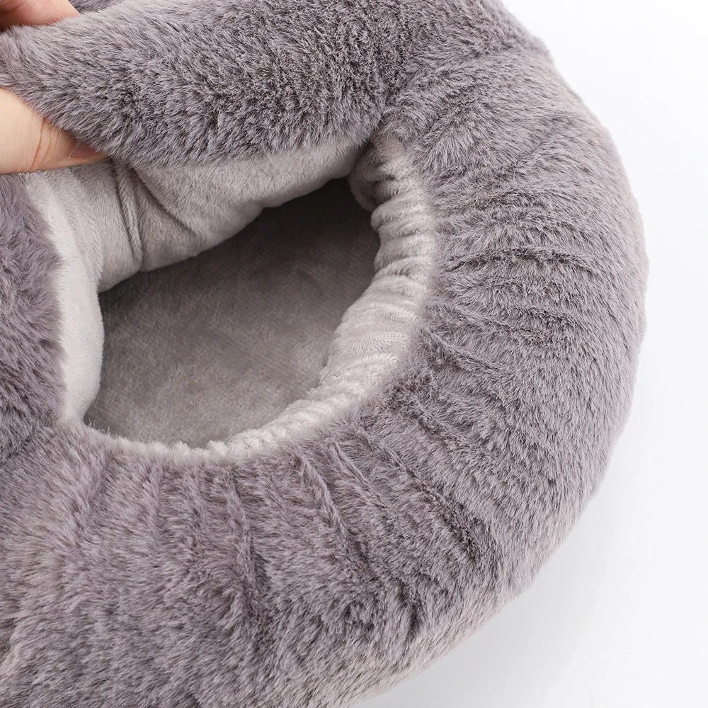 Fluffy heated foot warmers | Cozy heated foot cushion | Stornfield