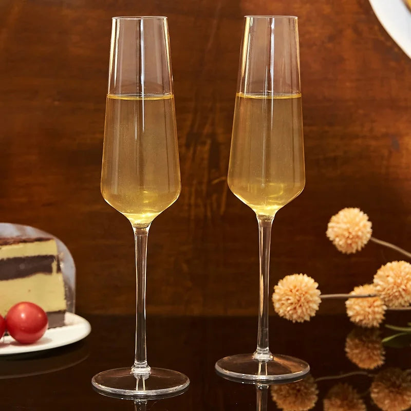 Stornfield Unbreakable Acrylic Champagne Flute 4-Piece Set