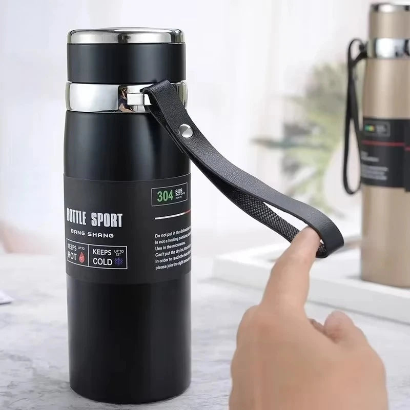 Stainless steel vacuum insulated thermos bottle 1000 ml | Stornfield