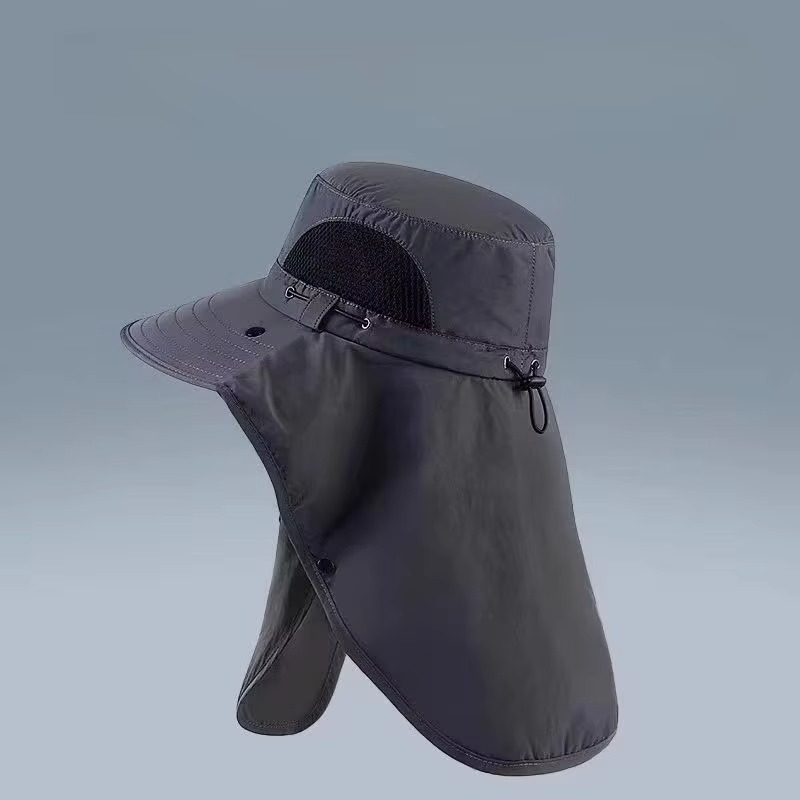 Stornfield | UV Protection Outdoor Sun Hat with Wide Brim and Neck Flap for Hiking, Fishing, and Camping