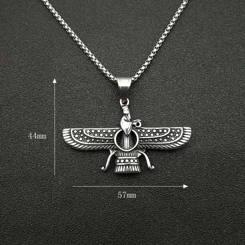 Stornfield | Zoroastrian Faravahar / Ahura Mazda Necklace Pendants
