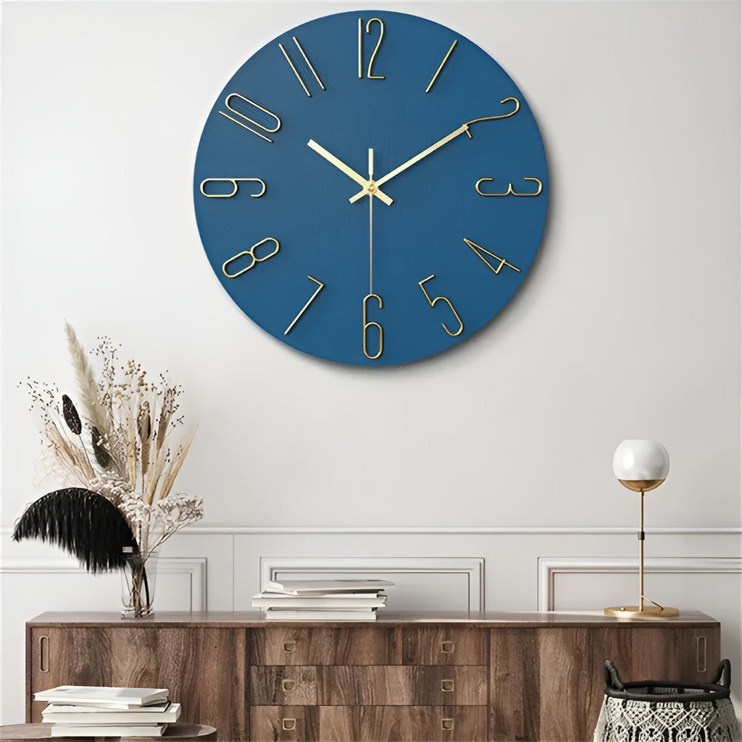 3D Wall Clock – Modern and Elegant | Decorative Wall Clock for Living Room and Office | Stornfield