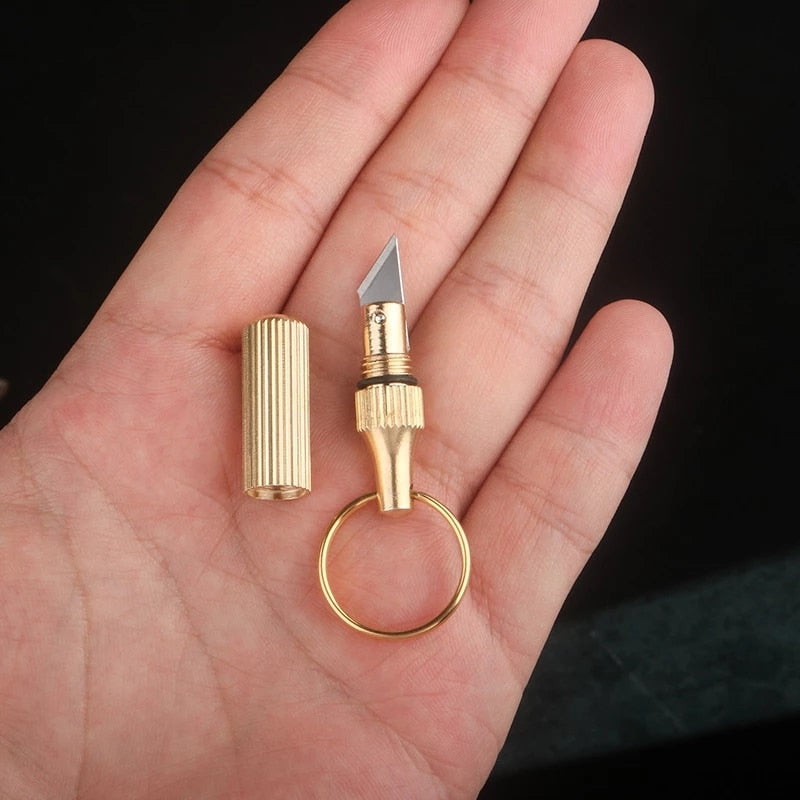 Pocket Capsule Outdoor Survival Mini Knife | Stornfield