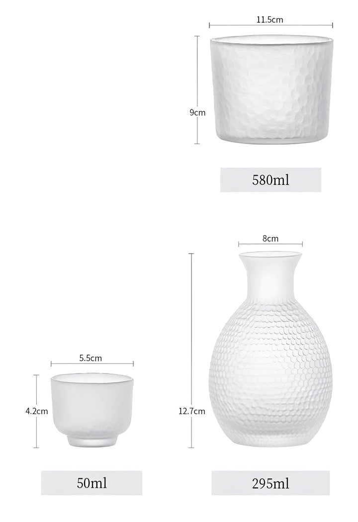 Japanese Glass Set – Elegant Sake & Whisky Set | Perfect for Bar & Home | Stornfield