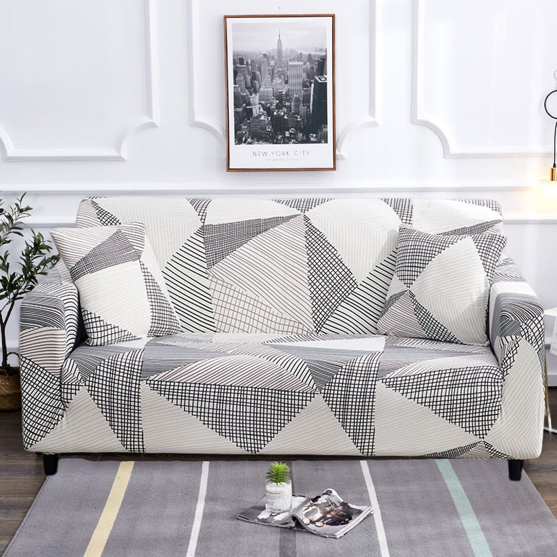 Modern Non-slip Colorful Elastic Sofa Cover | Stornfield