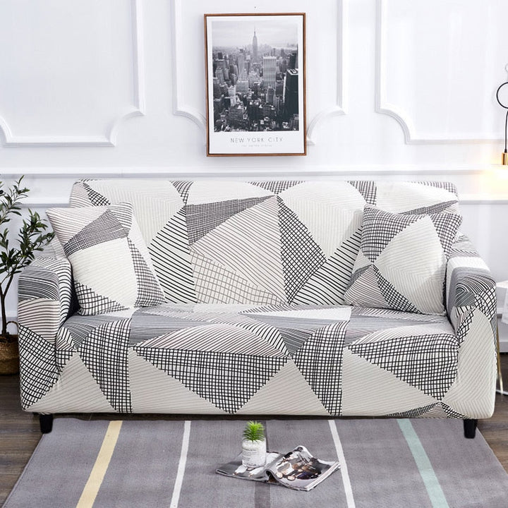 Modern Non-slip Colorful Elastic Sofa Cover | Stornfield