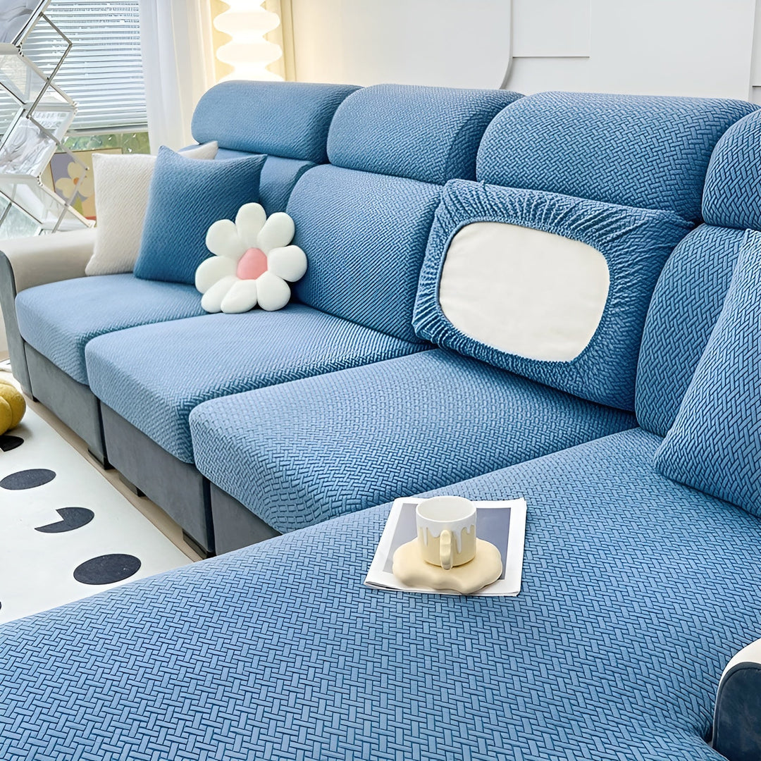 Elastic Sofa Cover – Water-Repellent and Tailored | Protective Cover Made from Stretch Fabric | Stornfield