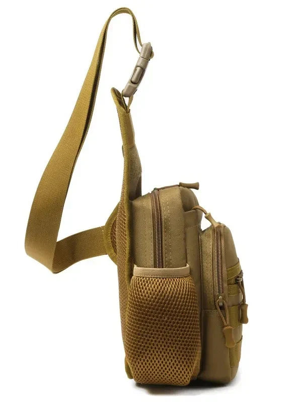 Multi-Pocket Crossbody Compact Hiking Chest Bag | Stornfield
