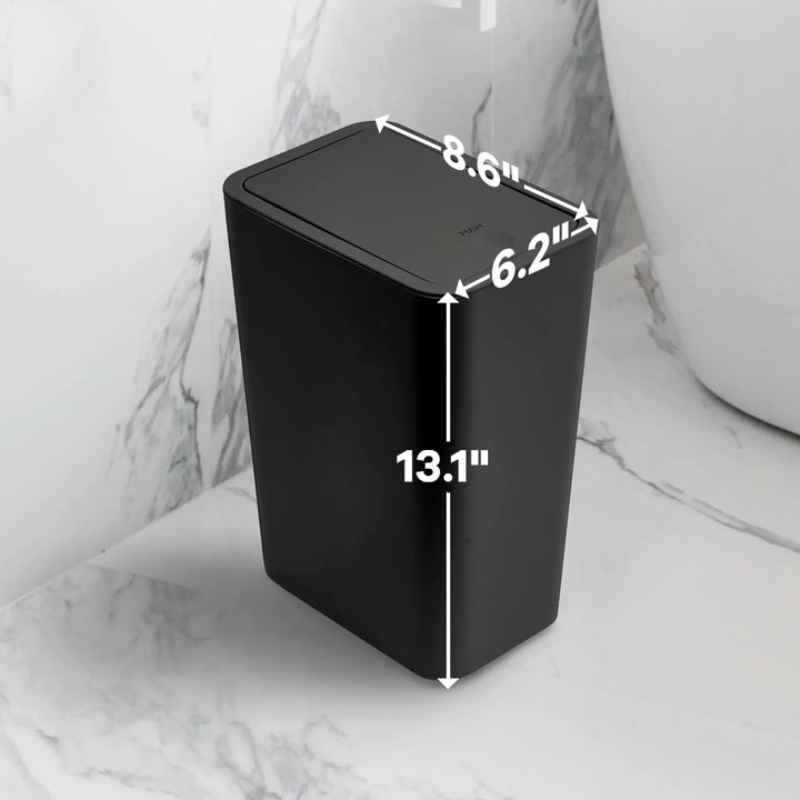 EcoPress 10L Bathroom Trash Can Stornfield