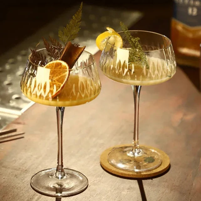 Elegant 2-Piece Stornfield Cocktail Coupe Set