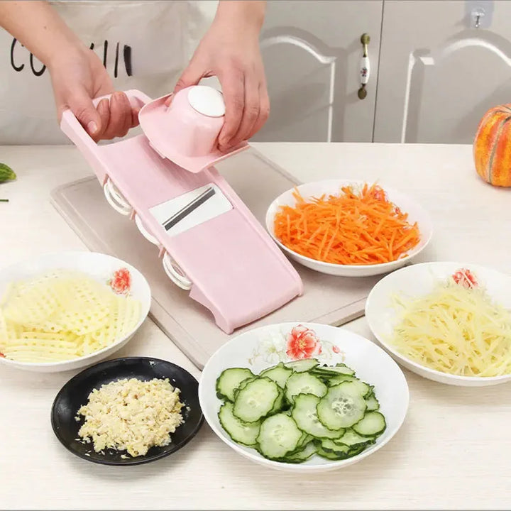 SlicePro – Multifunctional vegetable & fruit slicer with handle | Stornfield