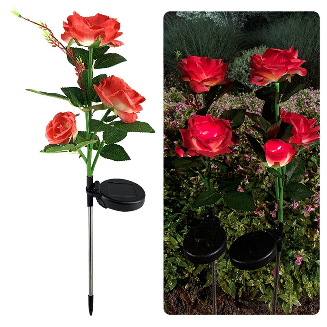 LED Solar Rose Decorative Light | Stornfield