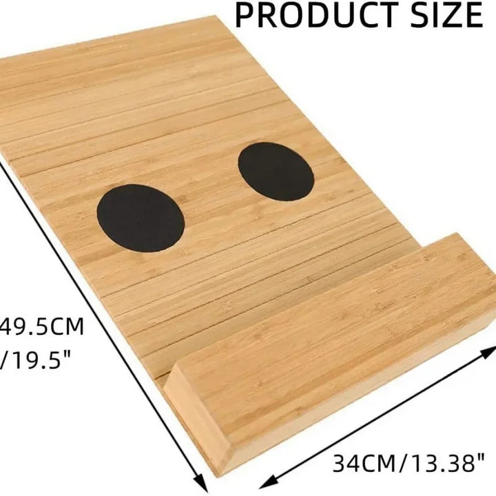 Minimalist Bamboo Sofa Armrest Organizer | Stornfield