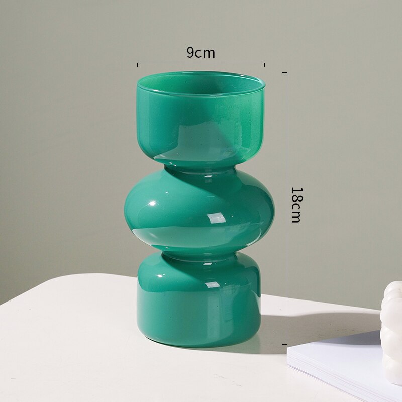 Stornfield | Animal Glass Vase - Multicoloured