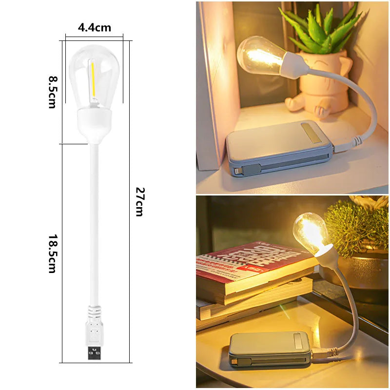 USB LED Rotating Night Light – Flexible Reading Light for On-the-Go | Stornfield