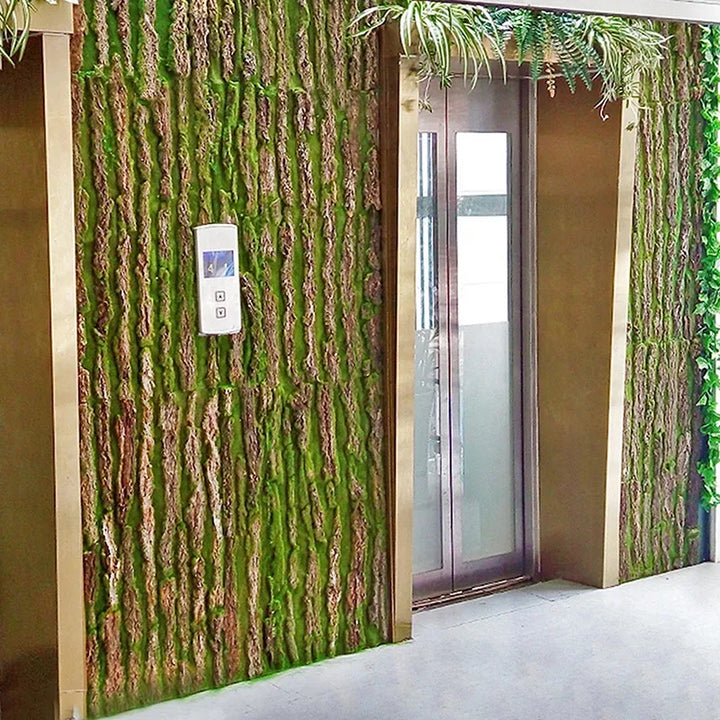 Stornfield | DIY Green Plant Bark Wall Decor