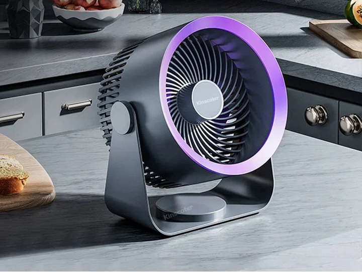 Luna Wall and Desk Fan – Wireless Whisper-Quiet USB-C Fan with 3 Speeds | Stornfield