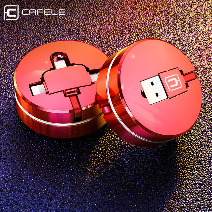 3 in 1 Retractable Charging Cable | Stornfield