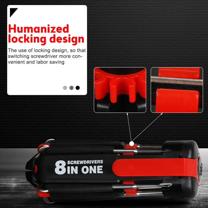 Bright Fix 8in1 LED Multi-Tool Screwdriver | Stornfield
