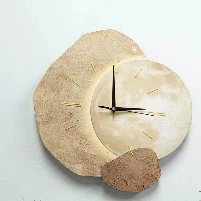 Stornfield | Horloges Murales Modernes pour Salon – Horloge Élégante et Esthétique avec Fonction Silencieuse