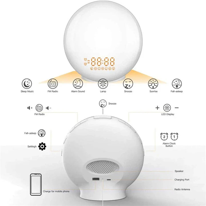 Stornfield | Réveil-Lampe-Alarm
