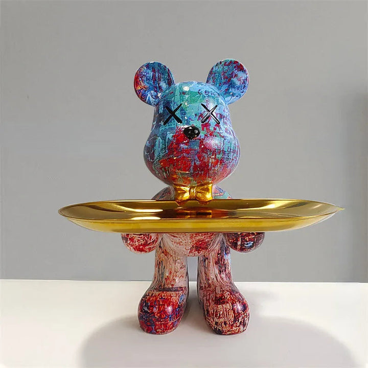 Stornfield | Bear Statue with Tray